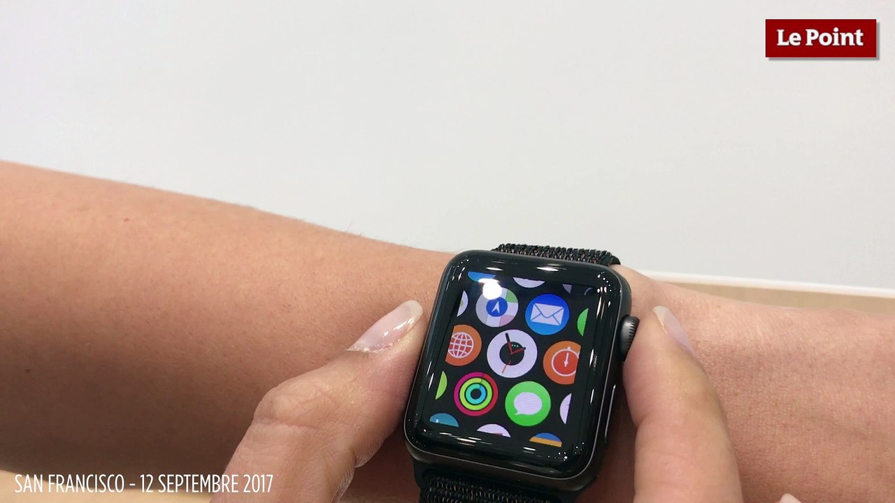 Présentation de l'Apple Watch Séries 3