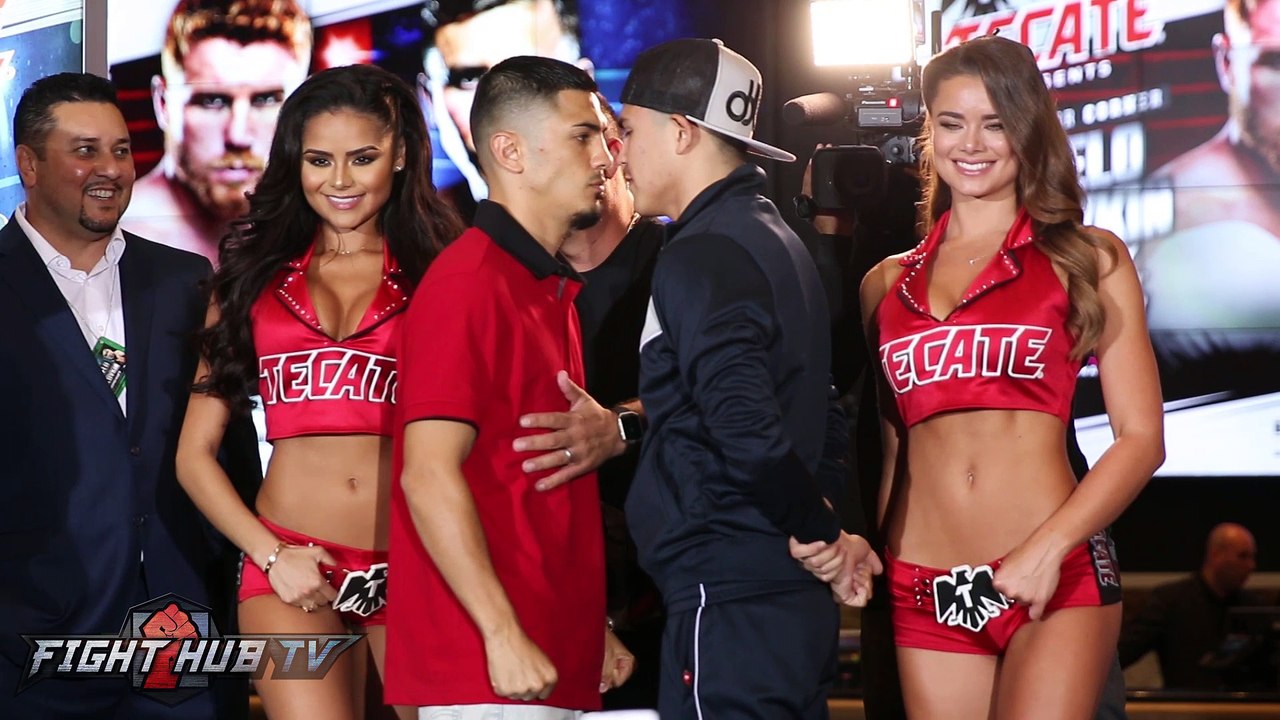 Randy Caballero vs. Diego De La Hoya Full Grand Arrival face off