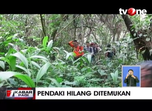 Tiga Hari Hilang di Gunung Gede, Pendaki Ditemukan Selamat