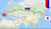 Russia-Japan rail bridge would connect Europe to Tokyo