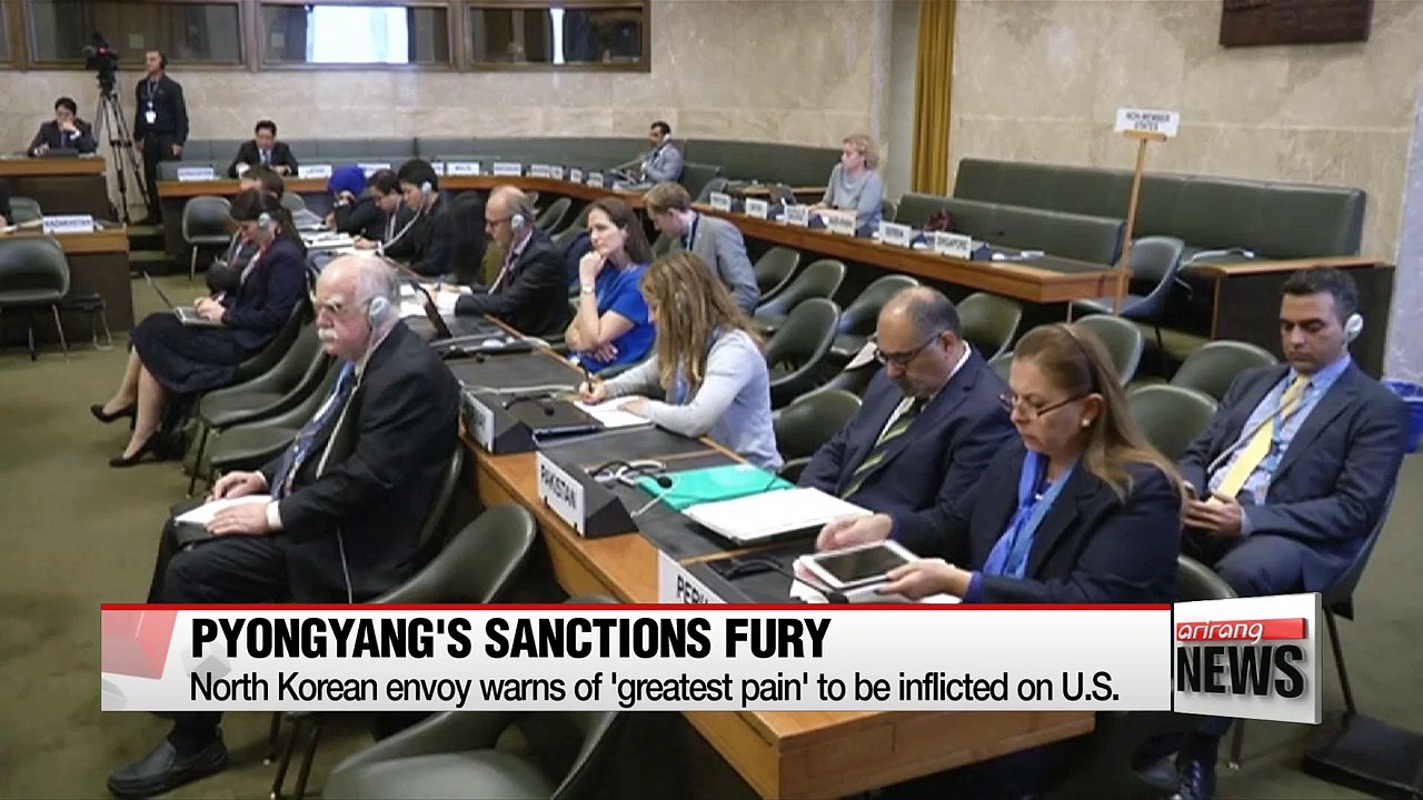 North Korea denounces UN sanctions, warns of inflicting 'greatest pain' on U.S.