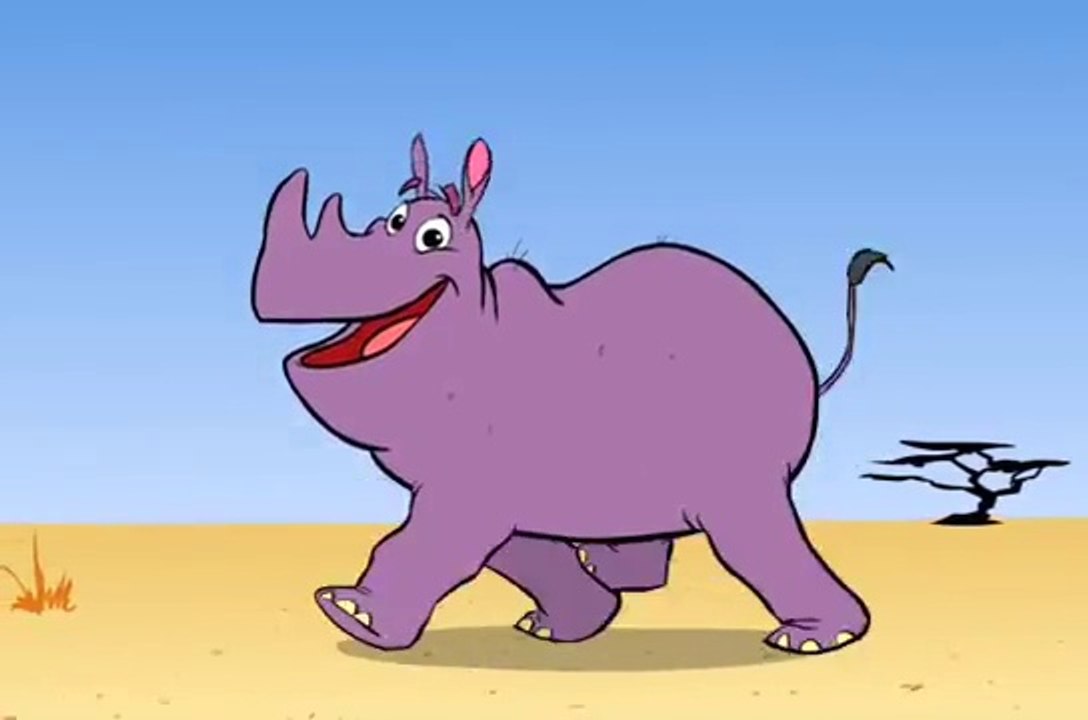 The Rhino Song  | Rhino Song For Kids!