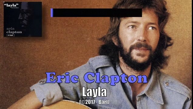 Eric Clapton - Layla KARAOKE / INSTRUMENTAL
