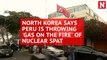 North Korea slams Peru for expelling ambassador over nuclear test