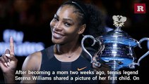 Serena Williams shares first photos of her precious baby girl | Rare People