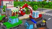 The Tow Truck & Police Car Heroes in City Big Accident Cars & Trucks Team Cartoon for chil