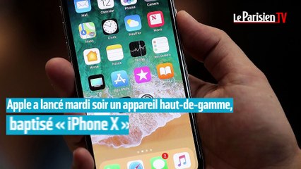 iPhone X  les 5 nouveautés du smartphone le plus cher du monde - video HD