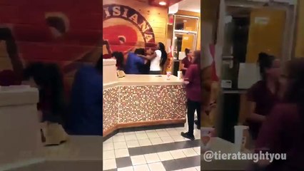 Brawl at a San Marcos Popeyes