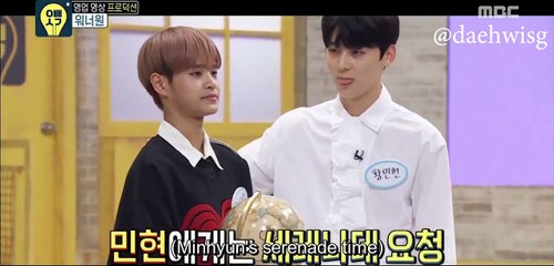 [ENG SUB] Wanna One Oppa thinking 오빠생각 - Daehwi Minhyun