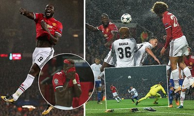 Man United 3-0 Basle Fellaini, Lukaku and Rashford score