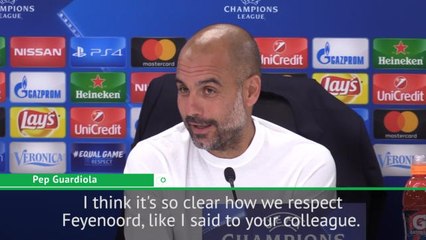 Man City must earn respect in Europe - Guardiola