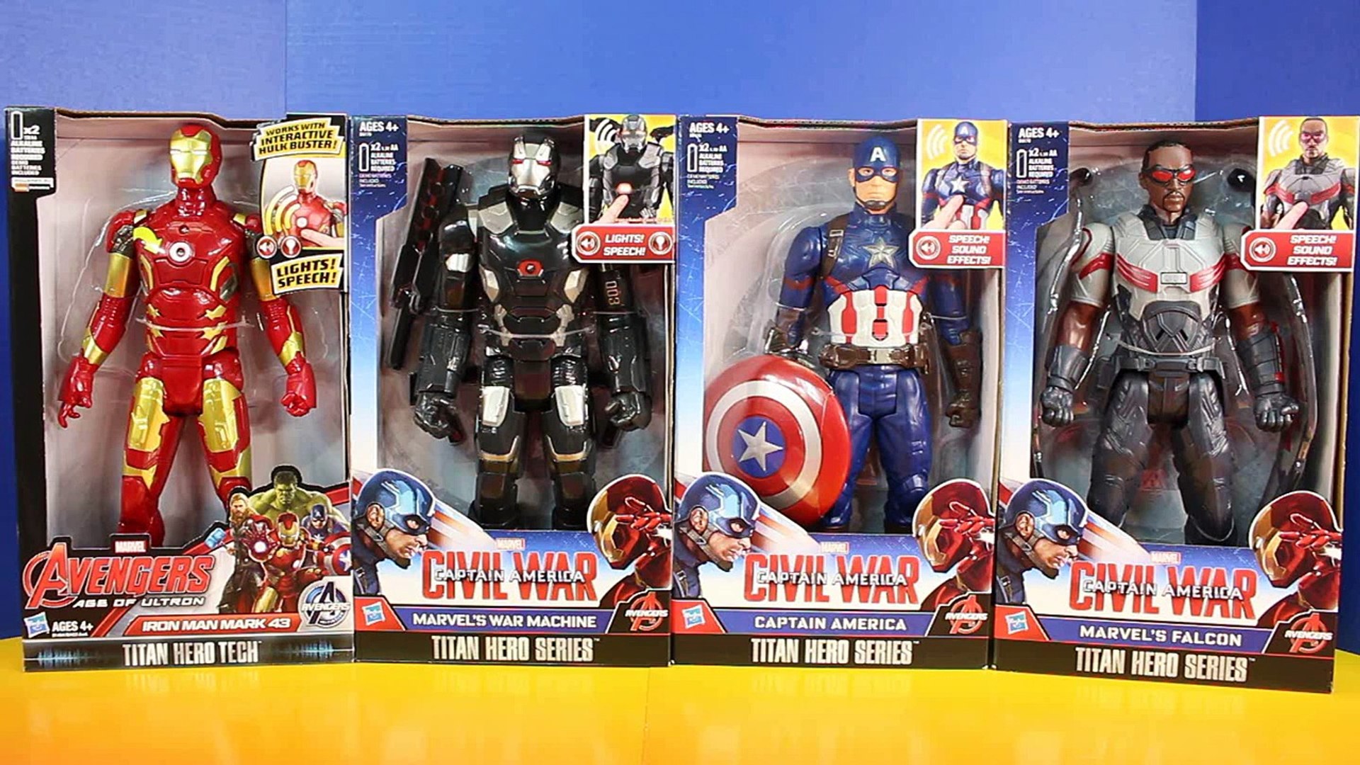Marvel Avengers Iron Man War Machine Battle Captain America Civil War And Marvels Falcon