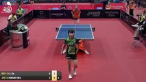 2017中国OP 平野美宇 vs リー・ジェ（オランダ）女子シングルス二回戦