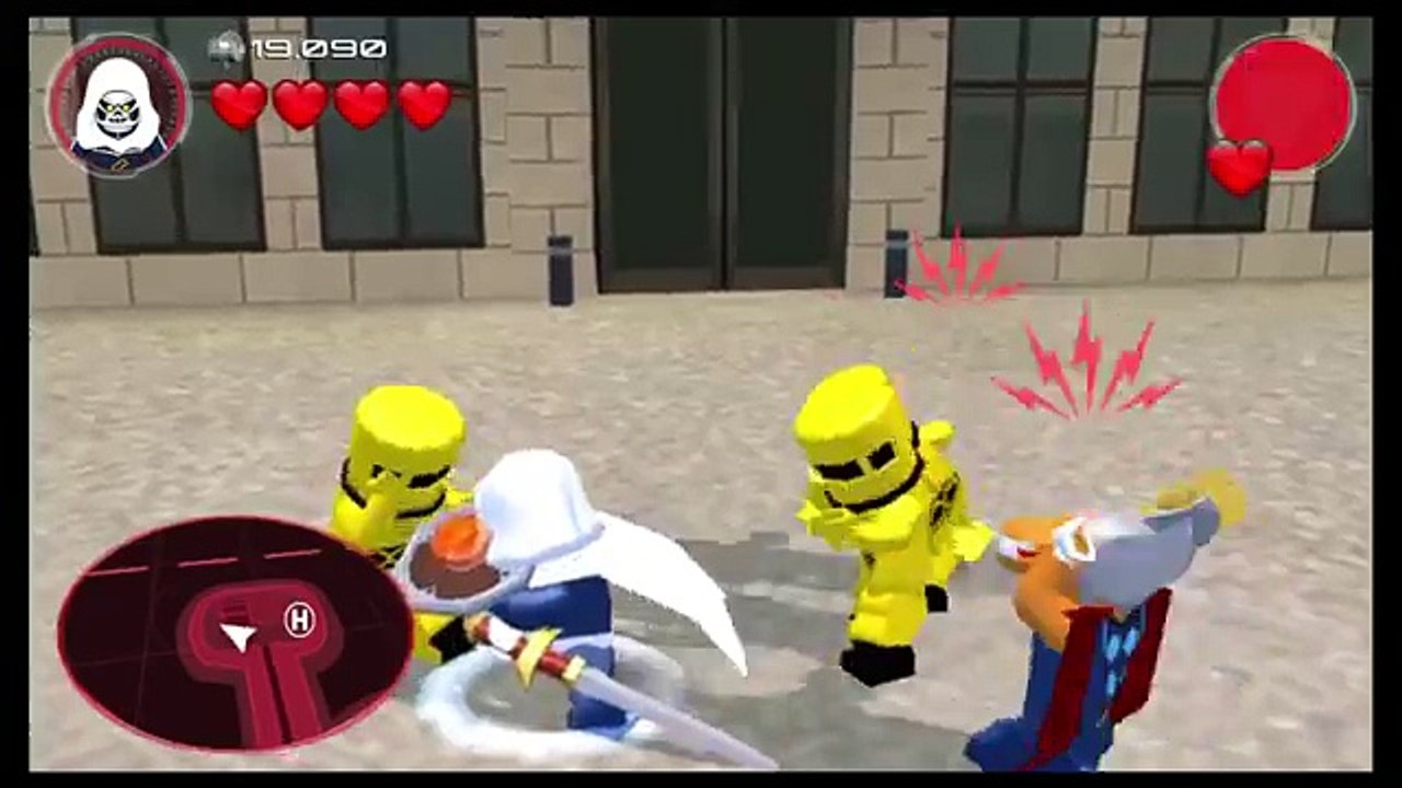 Lego Marvel Avengers PS VITA/3ds All 8 side missions