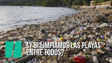El proyecto para limpiar la basura de las playas