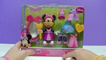 Minnie Mouse Vestidos de Princesa Disney - Brinquedos da Minnie em Português - Turma kids
