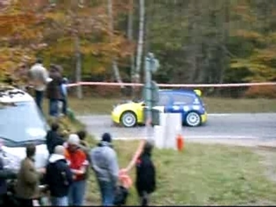 rallye de la noix de grenoble 2007 -rennard/ben ammar clio