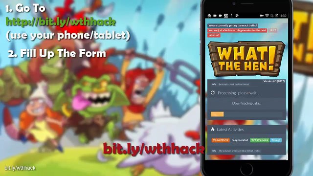 What The Hen Hack - Get UNLIMITED Gems and Coins In 5 MINUTES! - [Android/iOS] 2017