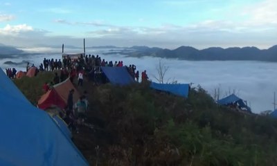 Wah, Ada Pesona Negeri di Atas Awan Tanah Sulawesi!