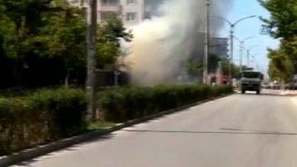 Karayolları Bölge Müdürlüğünde Korkutan Yangın