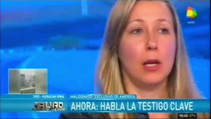 Myriam Bregman en Ameríca con Mauro Viale por Santiago Maldonado 10 09 17