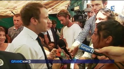 Après Irma, Macron affronte la colère des habitants de Saint-Martin