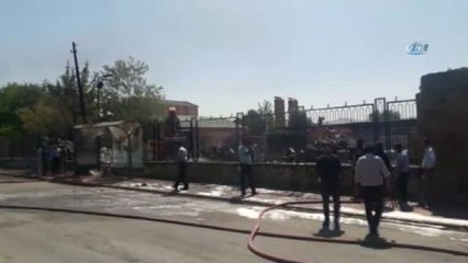 Karayolları Bölge Müdürlüğünde Korkutan Yangın