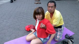 Luodong great chiropratic massage in newyork street asmr