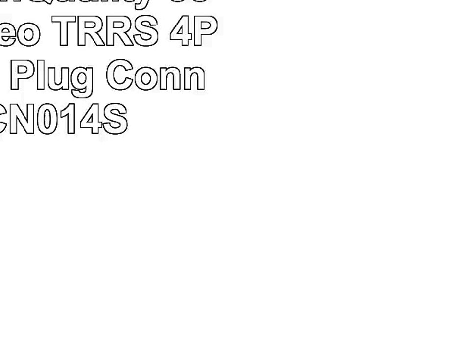 2PACK HighQuality 35mm 18 Stereo TRRS 4Pole Female Plug Connector CN014S