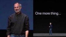 Pour la sortie de l'iPhone X, le public a eu droit à cette blague récurrente lancée par Steve Jobs