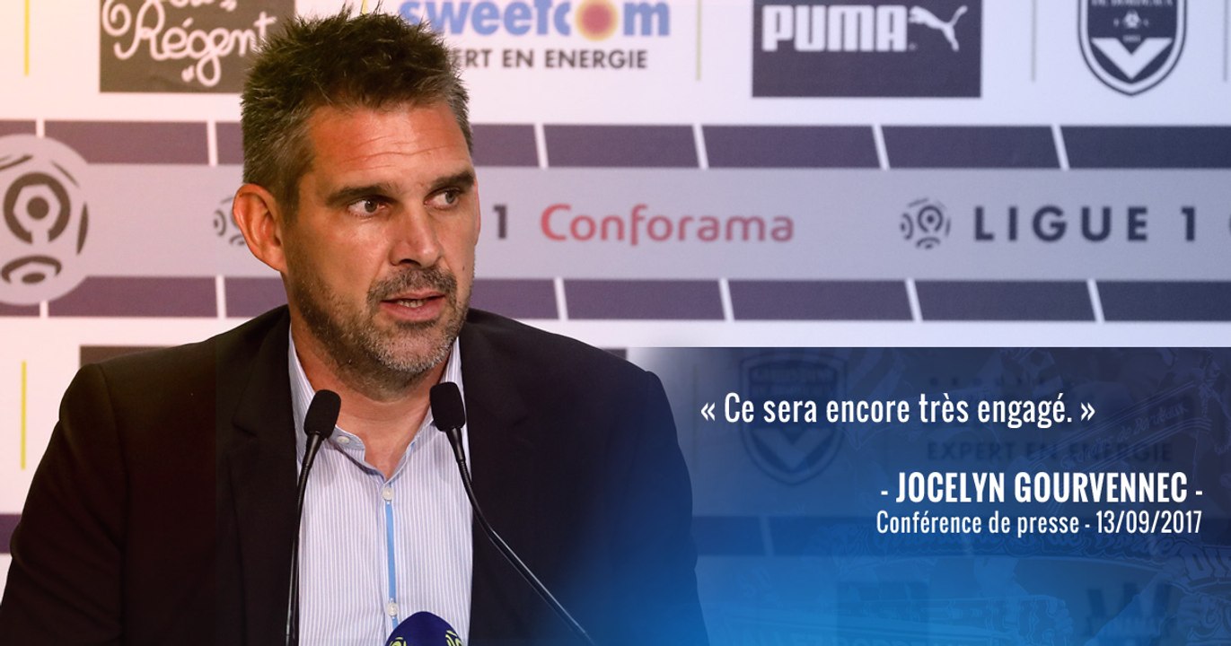 Le point presse de Jocelyn Gourvennec avant Toulouse - Bordeaux