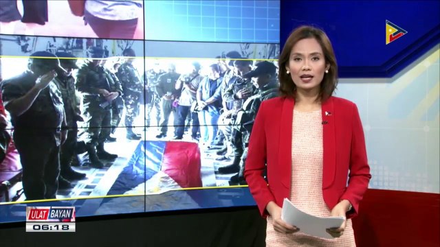 Pangulong Duterte, dumalaw sa burol ng 2 sundalong nasawi sa Marawi City