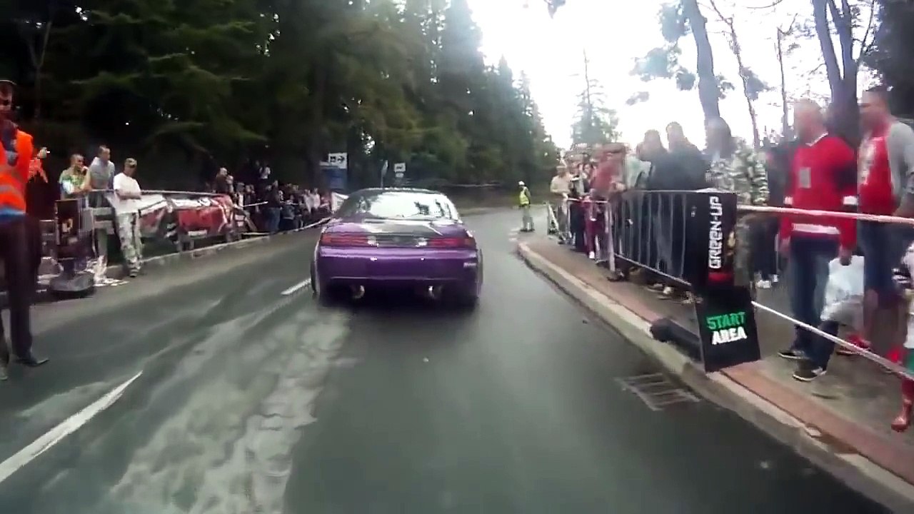 シルビア S14 峠 山道 ドリフト 走り屋