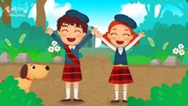 Did You Ever See a Lassie? - Folk song - circle singing game - Kids song with lyrics