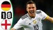 Germany vs England 1-0 2017 - Highlights & Goals – International Friendly (ENGLISH COMMENTARY)