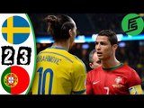 Sweden vs Portugal 2-3 Highlights & Goals - World Cup Play-Off 2014
