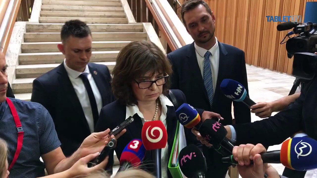 ZÁZNAM: Brífing ministerky spravodlivosti L. Žitňanskej po skončení rokovania vlády