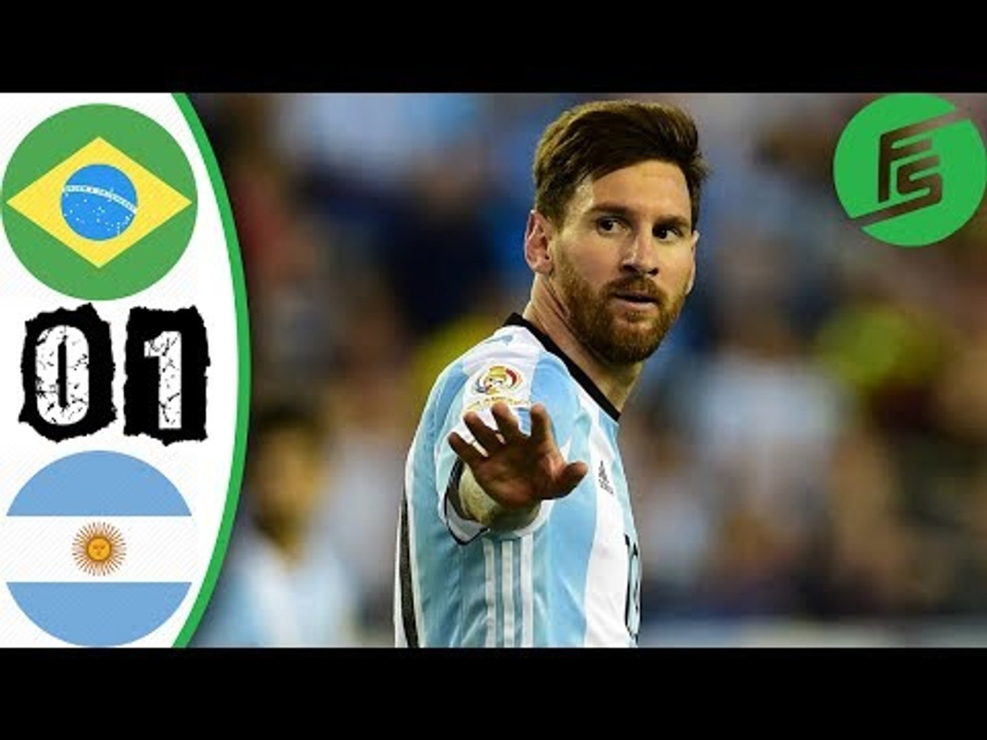 Brazil vs Argentina 0-1 Highlights & Goals 09 2017 - Dailymotion