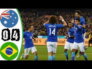 Australia vs Brazil 0-4 - Highlights & Goals - 13 June 2017