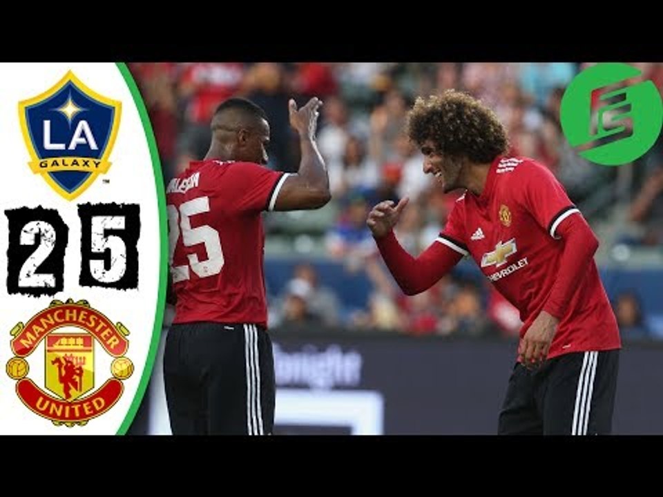 LA Galaxy vs Manchester United 2-5 - Highlights & Goals - 16 July 2017