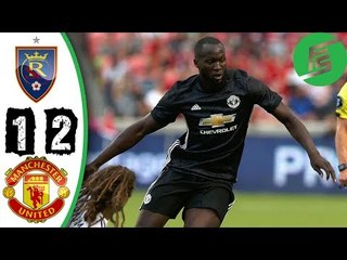 Real Salt Lake vs Manchester United 1-2 - Highlights & Goals - 18 July 2017