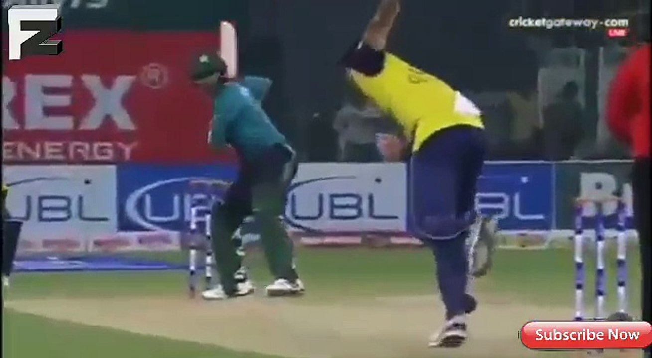 Shoaib Malik & Imad Wasim Partnership -- Last 4 Overs of Pak Innings -- World XI Tour of Pakistan