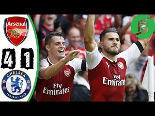 Arsenal vs Chelsea 1-1 – Penalty 4-1 - Highlights & Goals - 06 August 2017