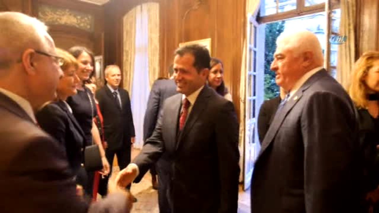 TBMM Heyeti Paris'te- Büyükelçi Musa, TBMM Heyeti Onuruna Resepsiyon Düzenledi