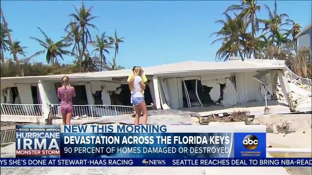 Good Morning America WATCH Devastation across the Florida Keys 90 of homes damaged or destroyed