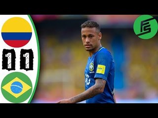Colombia vs Brazil 1-1 - Highlights & Goals - 05 September 2017