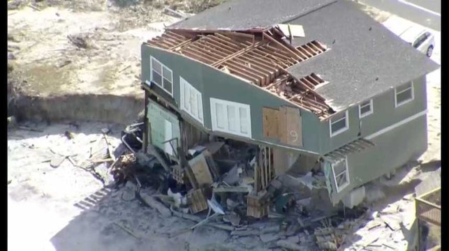 Après Irma : les images aériennes de Vilano Beach en Floride