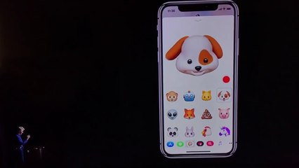 Apple Animoji, démonstration live de cette nouveauté