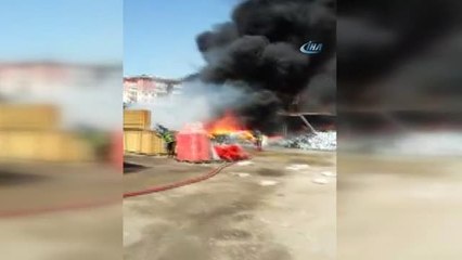 Karayolları Bölge Müdürlüğünde Korkutan Yangın