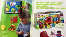 LEGO DUPLO BIG CONSTRUCTION SITE & MIGHTY MACHINES BULLDOZER DUMP TRUCK CRANE WITH HOOK-STOP MOTION